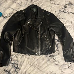 Leather jacket